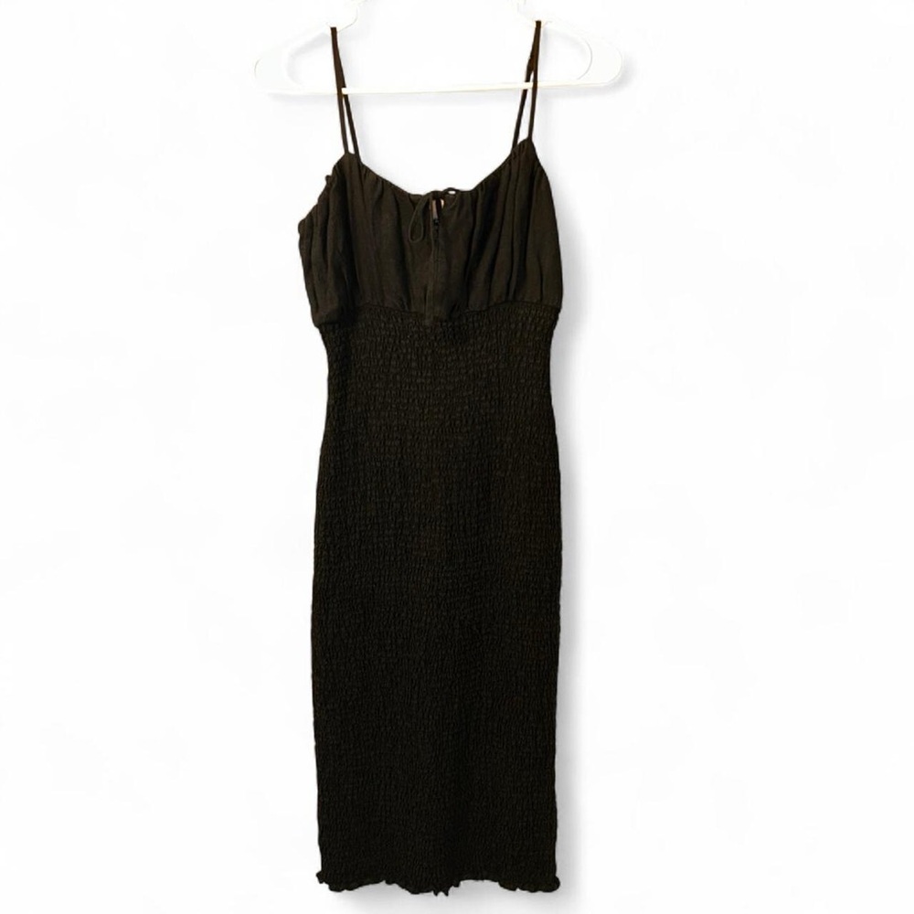 J. Crew Black Midi Dress - Picture 2 of 8